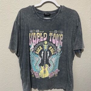 Axelion Gray Graphic Tee